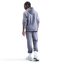 Nike Club Fleece Sportswear Hoodie Light Purple White