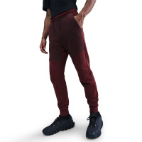 Nike Sportswear Tech Fleece Joggingbroek Donkerrood Rood