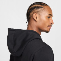 Nike Club Fleece Sportswear Trainingspak Zwart Wit