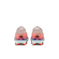 Nike Zoom Mercurial Vapor 16 Pro Gras Football Boots (FG) Kids Pink Blue Turquoise