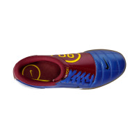 Nike Total 90 Blue Burgundy Yellow