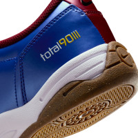 Nike Total 90 Blue Burgundy Yellow