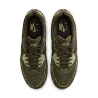 Nike Air Max 90 Sneakers PRM Olive Green Dark Brown