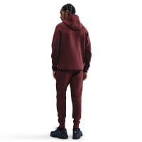 Nike Sportswear Tech Fleece Vest Donkerood Zwart