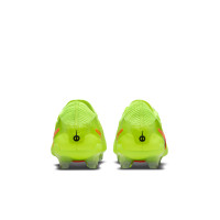 Nike Tiempo Legend Elite 10 Gras Voetbalschoenen (FG) Neongeel Zwart Oranje
