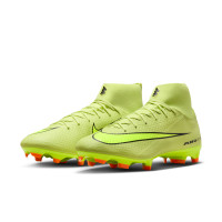 Nike Zoom Mercurial Superfly Academy 10 Gras / Kunstgras Voetbalschoenen (MG) Geel Neongeel Oranje