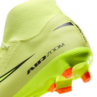 Nike Zoom Mercurial Superfly Academy 10 Gras / Kunstgras Voetbalschoenen (MG) Geel Neongeel Oranje