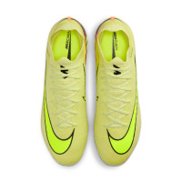 Nike Zoom Mercurial Vapor Elite 16 Gras Voetbalschoenen (FG) Geel Neongeel Oranje