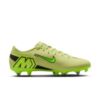 Nike Zoom Mercurial Vapor Academy 16 Iron Stud Football Boots (SG) Anti-Clog Yellow Neon Yellow Orange