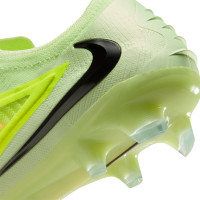 Nike Phantom 6 Elite Low Gras Voetbalschoenen (FG) Geel Oranje Zwart