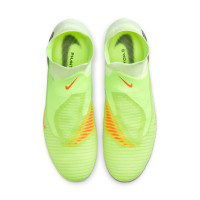 Nike Phantom 6 Elite High Gras Voetbalschoenen (FG) Geel Oranje Zwart