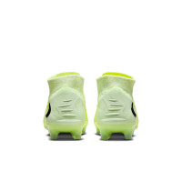 Nike Phantom 6 Elite High Gras Voetbalschoenen (FG) Geel Oranje Zwart