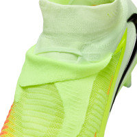 Nike Phantom 6 Elite High Gras Voetbalschoenen (FG) Geel Oranje Zwart