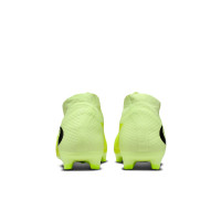 Nike Phantom 6 Academy High Gras / Kunstgras Voetbalschoenen (MG) Geel Oranje Zwart