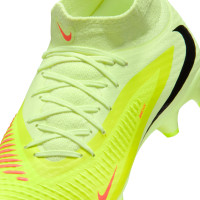 Nike Phantom 6 Academy High Gras / Kunstgras Voetbalschoenen (MG) Geel Oranje Zwart