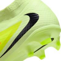 Nike Phantom 6 Academy High Gras / Kunstgras Voetbalschoenen (MG) Geel Oranje Zwart