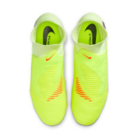 Nike Phantom 6 Pro High Gras Voetbalschoenen (FG) Geel Oranje Zwart