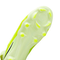 Nike Phantom 6 Pro High Gras Voetbalschoenen (FG) Geel Oranje Zwart