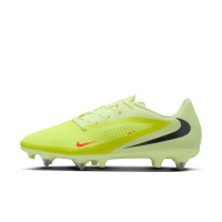 Nike Phantom 6 Academy Low Iron Stud Football Boots (SG) Anti-Clog Yellow Orange Black