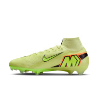 Nike Zoom Mercurial Superfly Elite 10 Gras Voetbalschoenen (FG) Geel Neongeel Oranje