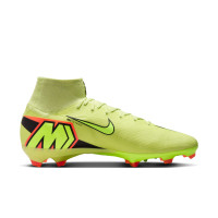 Nike Zoom Mercurial Superfly Pro 10 Gras Voetbalschoenen (FG) Geel Neongeel Oranje