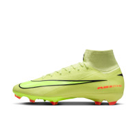 Nike Zoom Mercurial Superfly Pro 10 Gras Voetbalschoenen (FG) Geel Neongeel Oranje