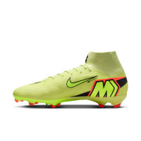 Nike Zoom Mercurial Superfly Pro 10 Gras Voetbalschoenen (FG) Geel Neongeel Oranje