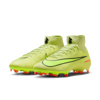 Nike Zoom Mercurial Superfly Pro 10 Gras Voetbalschoenen (FG) Geel Neongeel Oranje