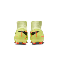 Nike Zoom Mercurial Superfly Pro 10 Gras Voetbalschoenen (FG) Geel Neongeel Oranje