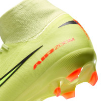 Nike Zoom Mercurial Superfly Pro 10 Gras Voetbalschoenen (FG) Geel Neongeel Oranje