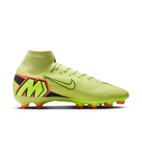 Nike Zoom Mercurial Pro Superfly 10 Artificial Grass Football Boots (AG) Yellow Neon Yellow Orange