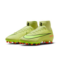Nike Zoom Mercurial Pro Superfly 10 Artificial Grass Football Boots (AG) Yellow Neon Yellow Orange