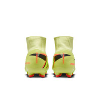 Nike Zoom Mercurial Pro Superfly 10 Artificial Grass Football Boots (AG) Yellow Neon Yellow Orange