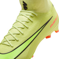 Nike Zoom Mercurial Pro Superfly 10 Artificial Grass Football Boots (AG) Yellow Neon Yellow Orange