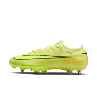 Nike Zoom Mercurial Vapor Elite 16 IJzeren-Nop Voetbalschoenen (SG) Geel Neongeel Oranje