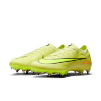 Nike Zoom Mercurial Vapor Elite 16 IJzeren-Nop Voetbalschoenen (SG) Geel Neongeel Oranje
