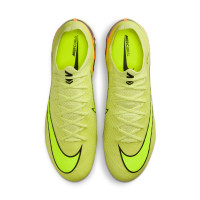 Nike Zoom Mercurial Vapor Elite 16 IJzeren-Nop Voetbalschoenen (SG) Geel Neongeel Oranje