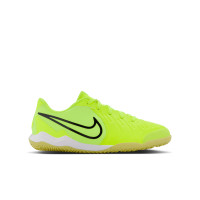 Nike Tiempo Legend Academy 10 Indoor Football Shoes (IN) Kids Neon Yellow Black Orange
