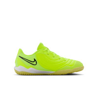 Nike Tiempo Legend Academy 10 Indoor Football Shoes (IN) Kids Neon Yellow Black Orange