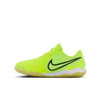 Nike Tiempo Legend Academy 10 Indoor Football Shoes (IN) Kids Neon Yellow Black Orange