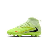 Nike Phantom 6 Club High Grass/Artificial Grass Football Boots (MG) Kids Yellow Orange Black