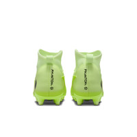 Nike Phantom 6 Club High Grass/Artificial Grass Football Boots (MG) Kids Yellow Orange Black