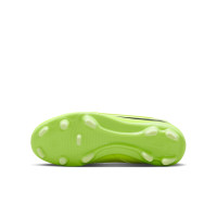 Nike Phantom 6 Club High Grass/Artificial Grass Football Boots (MG) Kids Yellow Orange Black