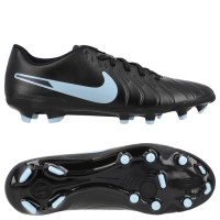 Nike Tiempo Legend 10 Club Gras / Kunstgras Voetbalschoenen (MG) Zwart Lichtblauw