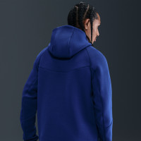 Nike Tech Fleece Sportswear Vest Zwart Blauw