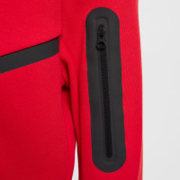 Nike Sportswear Tech Fleece Kids Vest Rood Zwart