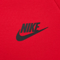 Nike Sportswear Tech Fleece Kids Vest Rood Zwart