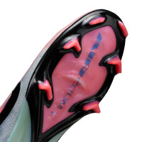 Nike Zoom Mercurial Superfly 10 Elite Gras Voetbalschoenen (FG) Roze Blauw Turquoise