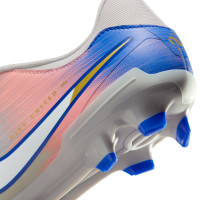 Nike Tiempo Legend 10 Academy Grass/Artificial Grass Football Boots (MG) Grey Blue Pink
