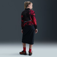 Nike Netherlands Goalkeeper Shirt Hollywood Long Sleeve Kids Black Orange